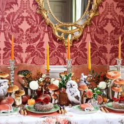 Mrs. Alice Candle Holders|Tall Mercury Glass Candle Holder Trio