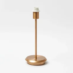 Mrs. Alice Lamps & Lighting|Tall Rechargeable Lamp With Green Lotus Lampshade