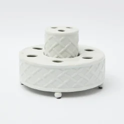 Mrs. Alice Vases|Three Piece Ceramic Bamboo Vase