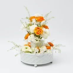 Mrs. Alice Vases|Three Piece Ceramic Bamboo Vase