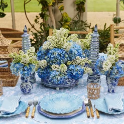 Mrs. Alice Vases|Three Piece Chinoiserie Vase