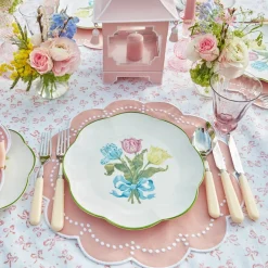 Mrs. Alice Dinner Plates|Tulip Dinner Plate