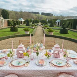 Mrs. Alice Crockery Sets|Tulip Dinner Plate (Set Of 4)