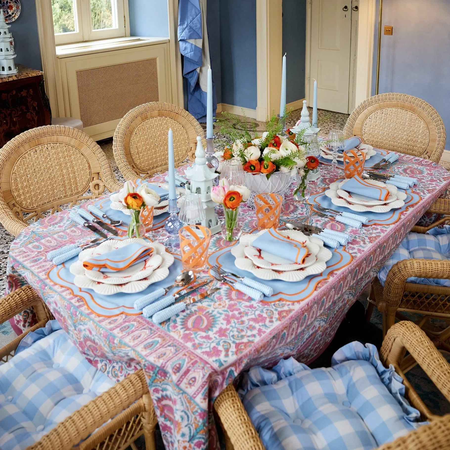 Mrs. Alice Tablecloths|Valentina Tablecloth