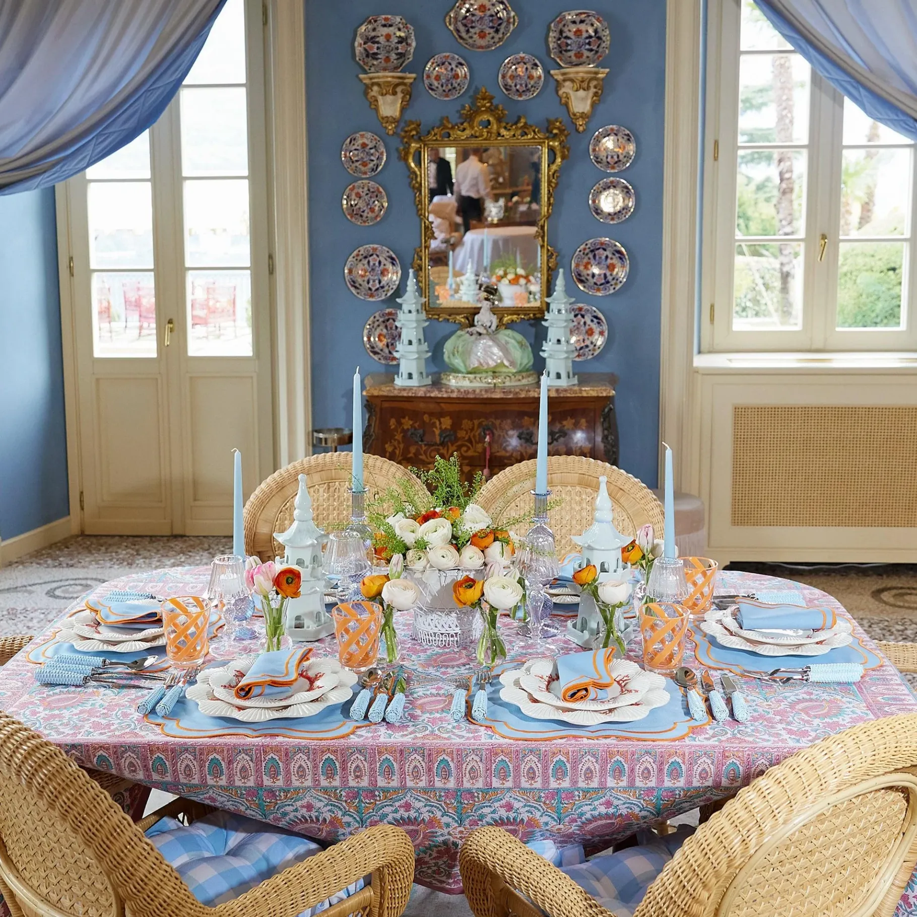 Mrs. Alice Tablecloths|Valentina Tablecloth
