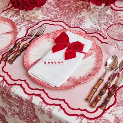 Mrs. Alice Placemats|Valerie Pink Placemats (Set Of 4)