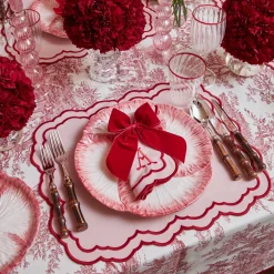Mrs. Alice Placemats|Valerie Pink Placemats (Set Of 4)