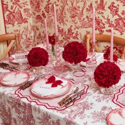 Mrs. Alice Placemats|Valerie Pink Placemats (Set Of 4)