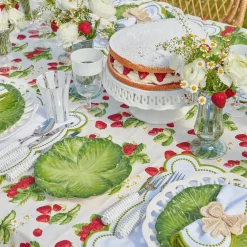 Mrs. Alice Teaware|White Lace Cake Stand