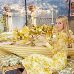 Mrs. Alice Starter Plates|White Lace Dinner & Starter Plates (Set Of 8)