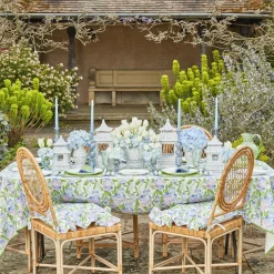 Mrs. Alice Rattan Tableware|White Rattan Decoration Set