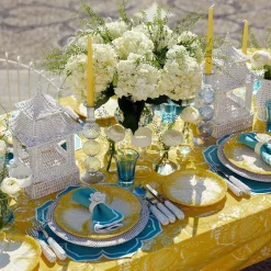 Mrs. Alice Rattan Tableware|White Rattan Pagoda Lantern