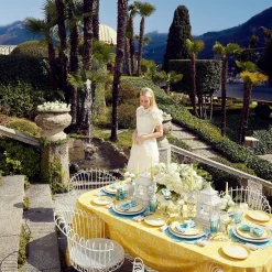 Mrs. Alice Vases|White Rattan Vase (Set Of 3)