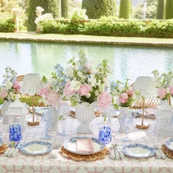 Mrs. Alice Lamps & Lighting|White Seagrass Lampshade