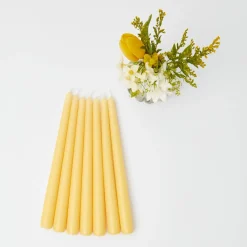Mrs. Alice Candle Holders|Yellow Melograno Candlescape